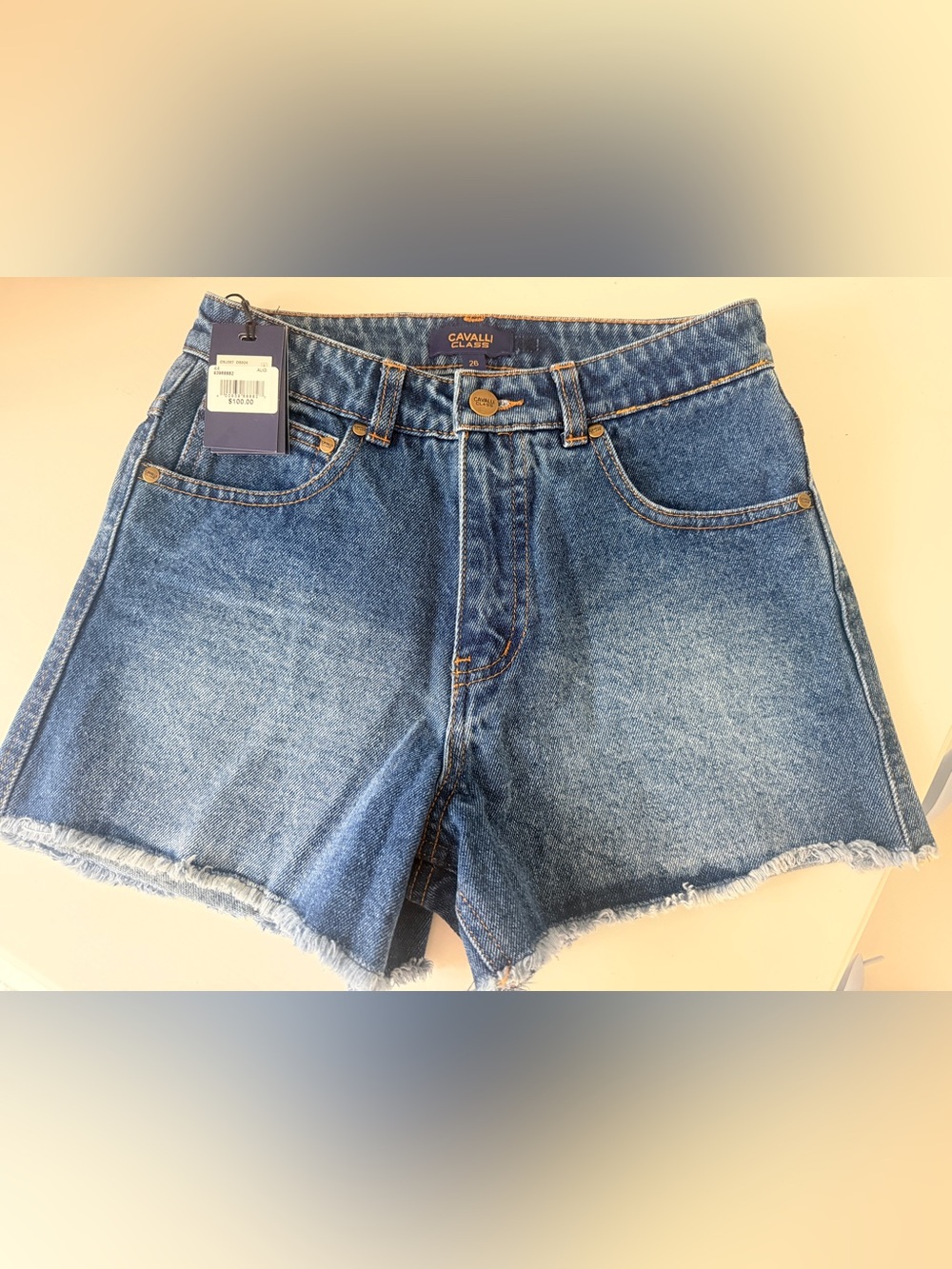 Cavalli Class High Rise Shorts